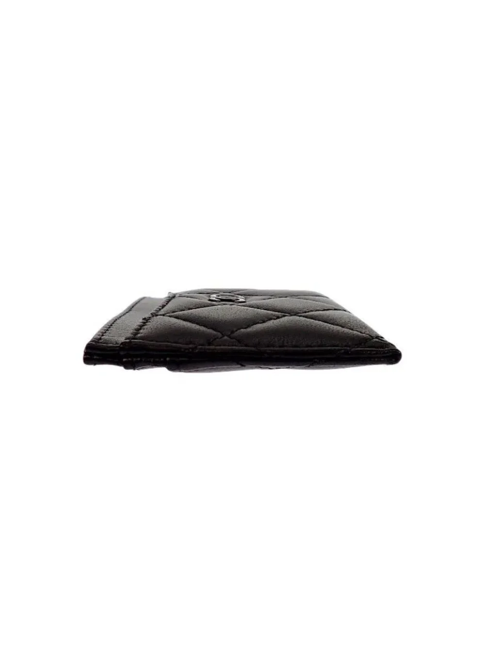 Chanel Classic Card Slot Includes Lambskin Black